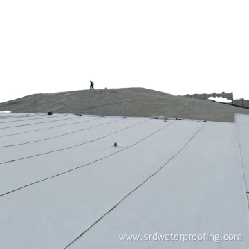 Hot selling reinforced pvc waterproofing membrane